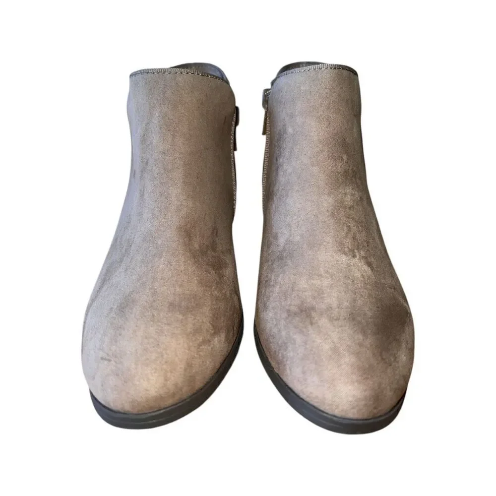 Style & Co -  Taupe Fashion Ankle Bootie - Wiley F1 - Women’s Size 5